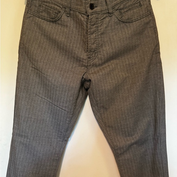 John Varvatos Gray Pinstripe Men's Jeans